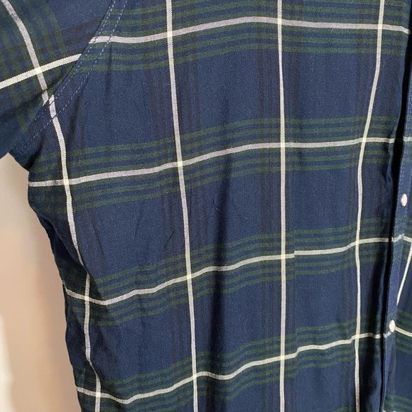 •inc• Plaid Studded Button-Up - Picture 5 of 6